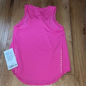 Lululemon Sonic Pink High Neck Run and Train Tank